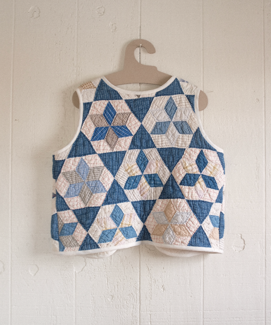 Quilt Vest - Assorted Quilts: L | All Points Beautiful Quilt Vest - Assorted Quilts: L | All Points Beautiful